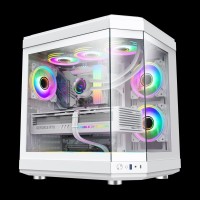 مزودات-الطاقة-و-صناديق-boitier-gaming-gamemax-hype-white-mid-tower-atx-double-chambre-verre-trempe-3x-ventilateurs-argb-infinity-120mm-usb-type-c-القبة-الجزائر