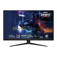 ECRAN MSI G321Q - 32" WQHD 2K - FAST IPS - 170HZ -1MS - HDMI/DP - ADAPTIVE-SYNC - HDR- BLACK