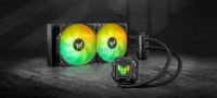 ASUS TUF GAMING LC II 240 ARGB - 2 FAN 120 MM - TUBE RENFORCÉ - MULTI SOCKET - AURA SYNC