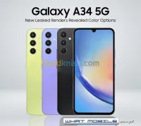 SAMSUNG GALAXY A34 5G 2023 - 128 Go - 8 Go - Vietnam - 6.6inch - 5000 mAh - Blister -