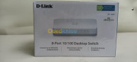 reseau-connexion-d-link-switch-de-bureau-8-ports-10100-mbps-des-1008a-blanc-kouba-alger-algerie