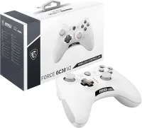 MSI FORCE GC30 V2 - MANETTE SANS FIL - COMPATIBLE PC - ANDROID - CONSOLES - DIRECTIONNELLE - BLANCHE