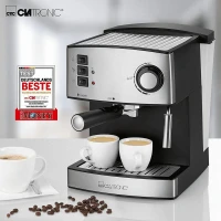 Machine Expresso CLATRONIC 15Bar Noir/Inox ES3643