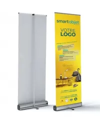 roll up & x banner