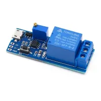 Arduino - Relais réglable 5V-30V NE555 Micro USB (minuterie )