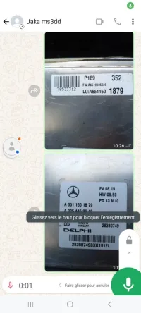Calculiter memoire motor mercedes651
