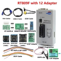 Programmeur RT809F d'origine + 12 adaptateurs