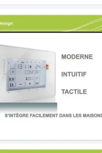 Thermostat d'ambiance programmable Somfy 