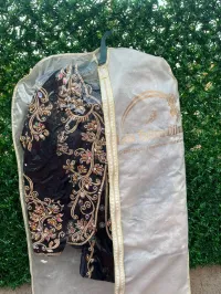 Karakou bleu petrol