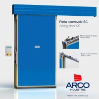 Porte frigorifique, chambre froide 