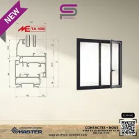 Profilés en Aluminium Metalco Extrusion Meta 40 B