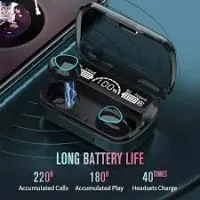  ÉCOUTEURS sans fil Bluetooth V5.1 M10 TWS et POWER BANK 