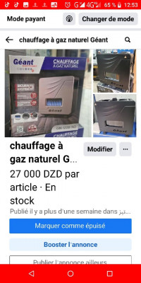 chauffages-chauffage-a-gaz-naturel-geant-tizi-ouzou-algerie