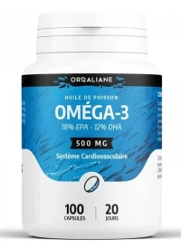 Omega3 18% /12% 100 capsules - France