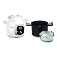 Moulinex Multicuiseur Intelligent Cookeo+ 150 Recettes 6L 1600W Blanc