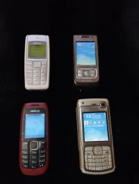 Lot de téléphones portables vintage Nokia 