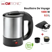 Bouilloire électrique De Voyage 0.5L 1000W Clatronic - غلاية كهربائية مناسبة للسفر
