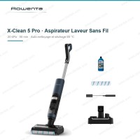 مكانس-كهربائية-و-أجهزة-التنظيف-aspirateur-laveur-sans-fil-20-kpa-50-min-auto-nettoyage-rowenta-gz5436e0-x-clean-5-pro-باش-جراح-الجزائر