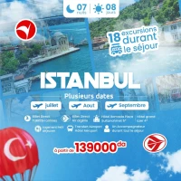 BIG PROMO ISTANBUL-JULLIET /AOUT/ SEPTEMBRE