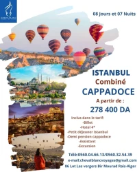 Combiné istanbul cappadoce 
