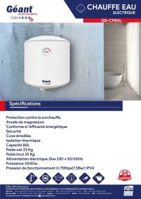 Cumulus 80/100/150 Litres 