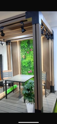 Pergola en bois composite (wpc)