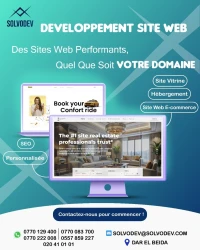 Création de Site Web Professionnels en Algérie