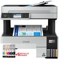 IMPRIMANTE MULTI FONCTION EPSON L6490 RESERVOIR RECTO-VERSO ADF LAN WIFI