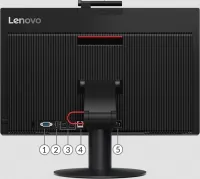 LENOVO THINKCENTER M920Z I5-8500 8Go 1TB HDD 24" CLAVIER+SOURIS