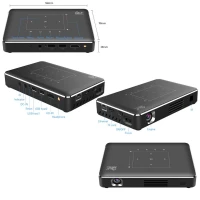 DATA SHOW MINI P10-II  2G RAM /16G ROM  HD 4K USB*2/HDMI/RG45 WIFI