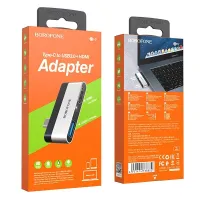Adaptateur Type-C vers USB 3.0 + HDMI