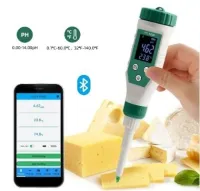 Ph mètre numérique Bluetooth alimentaire 0.00 ~ 14.00 