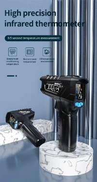 Thermomètre hygromètre infrarouge Laser sans contact 