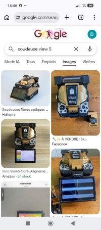 Soudeuse optique fibre view 5 pro