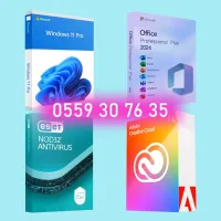 Windows 11 / Office 2024 / ESET / Adobe Creative Cloud Officiel