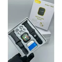 Smart Watch + Ecouteurs Sans fil - W26 PRO MAX - Noir ساعة ذكية + سماعات لاسلكية 