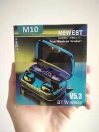 Kit Ecouteurs Bluetooth M10 Avec Power Bank