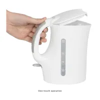 Bouilloire Électrique 1L 2200W CLATRONIC WK 3462 Blanc