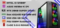 PC Gamer rtx 2060 super+ i3 12th للبيع او تبديل بحاجة اضعف 