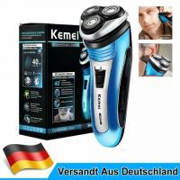 rasage-et-epilation-rasoir-electrique-rechargeable-barbe-tondeuse-bleu-batna-algerie