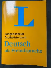 LANGENSCHEIT  DEUTSCH ALS FREMDSPRACHE
