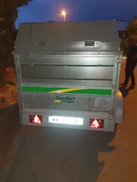 feu vert Remorque double essieux 750 kg 2022