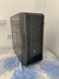 Boîtier hybrok hacker rgb +de 15 option des couleurs 