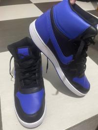 Basket Nike homme montante noir/bleu royal