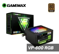 GAMEMAX 600W 80+ BRONZE RGB SEMI-MODULAIRE