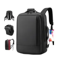 Sac A Dos Cartable Extensible Imperméable Anti-Rayures - حقيبة قابلة للتوسع مضادة للخبش
