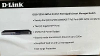 Switch Gigabit 24-ports PoE 2-ports SFP D-Link dgs-f1210-26ps-e