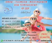 voyage organisé Oran - Tlemcen - Ain temouchent - Mostaganem 