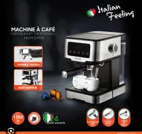 Machine a café à bras 2 en 1