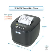 IMPRIMANTE DE CAISSE XPRINTER GEST LINE 833 USB. LAN